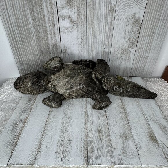 Russ ZONIES Earth Zone Beanie DIMITRI DIMETRODON Dinosaur Vintage Toy Plush 17" - Picture 5 of 10